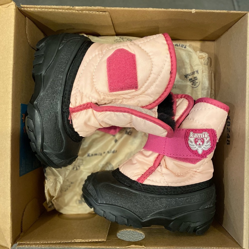 Kamik Kids waterproof snow boots